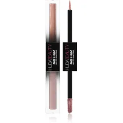 Huda Beauty Matte & Metal Melted Flüssiges Lidschatten Farbton Request Line and Slow Jams 2x2 ml