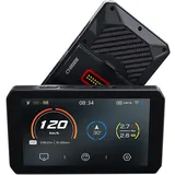 CHIGEE AIO-5 Play for BMW Motorcycles, 3-Pin Interface, Plug-and-Play Smart Display with Apple CarPlay & Android Auto, 60FPS, IP68 Waterproof, Built-in GPS, Anti-Theft Alarm, Data Reading