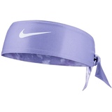 Nike Unisex – Erwachsene Dri-Fit Head Tie 3.0 Bandana, Light Thistle/Light Thistle/White, one Size