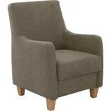 Home Affaire Sessel »Palmera«, B: 70 cm« mit Federkern grün