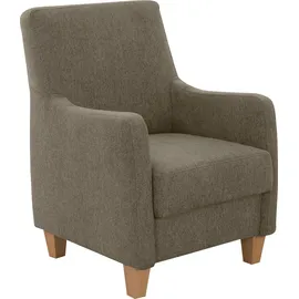 Home Affaire Sessel »Palmera«, B: 70 cm« mit Federkern grün