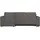 OTTO home Ecksofa OTTO HOME "BEATRICE optionale Schlafsofa mit Bettkasten, B/T/H: 265/170/86 cm", grau, B:265cm H:86cm T:170cm, 100% Polyester, Sofas, Ecksofa, L-Form, wahlweise auch mit Bettfunktion und Bettkasten