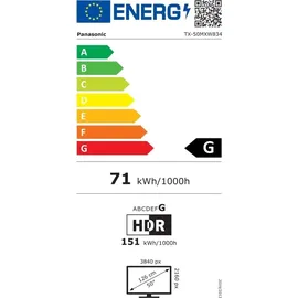 Panasonic TX-50MXW834 50" LED 4K Smart TV MXW834