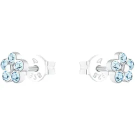 Amor Ohrstecker Blumen blau 89139589DIAMORE 925 Silber