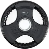xtrexo TREXO Hantelscheibe Gusseisen 5 kg schwarz
