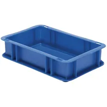La-Ka-Pe Transportstapelbehälter blau L300xB200xH75mm Wände/Boden geschl. PP LA-KA-PE