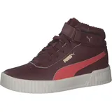 Puma Carina 2.0 Mid WTR Jr aubergine-salmon-puma Team gold