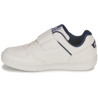 Fila C. Court Velcro Kids Sneaker, White-Medieval Blue, 30 EU