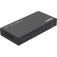 MicroConnect MC-HDMISPLITTER0102-4K, HDMI, HDMI, 3840 x 2160 Pixel, Schwarz,