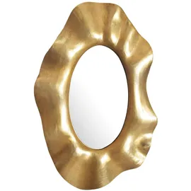 FineBuy Wandspiegel 60 x 90 cm Gold