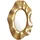 FineBuy Wandspiegel 60 x 90 cm Gold