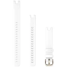 Garmin Lily Armband 14 mm Silikon Weiß/Gold 110 bis 195 cm