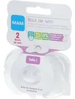 MAM Bouts de sein, taille L Autre 2 pc(s)