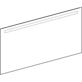 Geberit Option Basic Square Lichtspiegel, Beleuchtung oben, 502811001