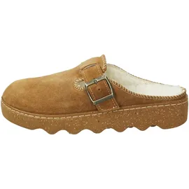 ROHDE Damen, Frauen, Hausschuhe,warm gefüttert,verbandschuhe,therapieschuhe,Klett-Hausschuhe,Cuoio,40 EU / 6.5 UK - 40 EU