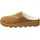 ROHDE Damen, Frauen, Hausschuhe,warm gefüttert,verbandschuhe,therapieschuhe,Klett-Hausschuhe,Cuoio,40 EU / 6.5 UK - 40 EU