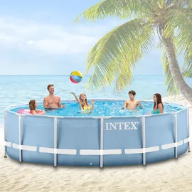 Intex Metall Frame Set 366 x 122 cm inkl. Anschluss-Set