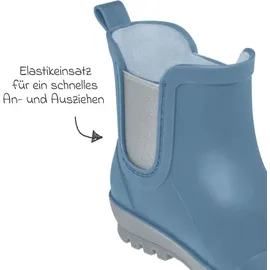 Playshoes Gummistiefel Halbschaft Blau 22