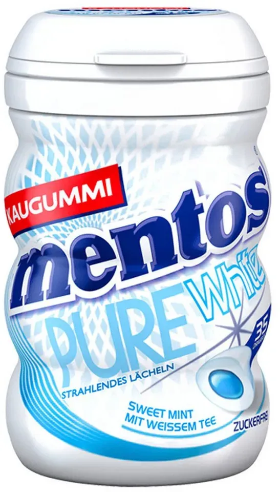mentos pure white sweet mint
