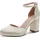 TAMARIS Damen Pumps mit Blockabsatz, weiß, 40 EU