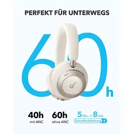 Soundcore Space One Pro Cremeweiß
