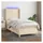 vidaXL Boxspringbett 100 x 200 cm Creme