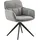 hom'in Armlehnstuhl Webstoff grau/schwarz
