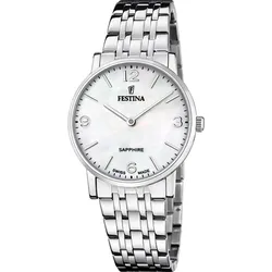 Festina Quarz Damen Klassik F20047/2 - beige,silber - 29.3mm