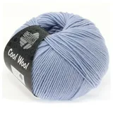 Lana Grossa Cool Wool Häkelwolle, 160 m blau