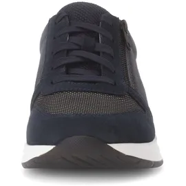 Gabor Herren Sneaker Low, Männer Halbschuhe,Wechselfußbett,Strassenschuhe,Sportschuhe,Freizeitschuhe,Marine/Indigo,45 EU / 10,5 UK - 45 EU