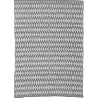 carpetfine Teppich CARPETFINE "Frida 203", grau, B:200cm H:7mm L:290cm, Polyester, Teppiche, Teppich, Wendeteppich, 100% recyceltem Material (PET), Flachgewebe, Sisal Optik