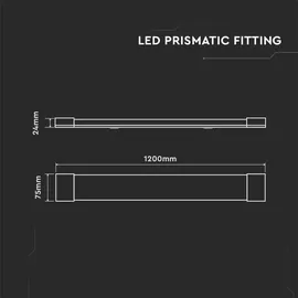V-Tac hoftronic LED Lichtleiste 120cm