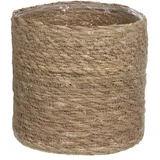 Mica decorations Aufbewahrungskorb Atlantic Ø 18 cm hellbraun