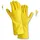 teXXor® Haushaltshandschuhe NATURLATEX, Gelb