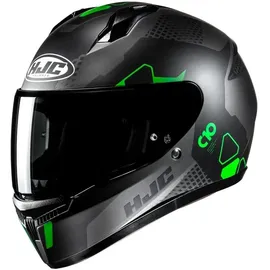 HJC Helmets C10 Aspa Schwarz/Grau/Grün M