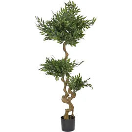 Beliani Kunstpflanze Ruscus Tree 166 cm