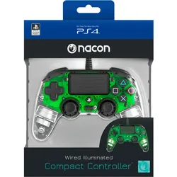 NACON Controller Light Edition [Off. lizenziert/green] für die Playstation 4