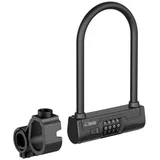 BASI Bügelschloss ZR 317 mit vierstelligem Zahlencode Fahrradschloss E-Bike