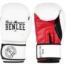 BENLEE Rocky Marciano BENLEE Boxhandschuhe aus Kunstleder (1Paar) Carlos White/Black/Red 08 oz