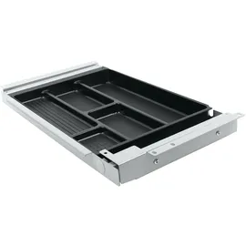 TecLines TUS003A ausziehbare Unterbau Schublade S, silber