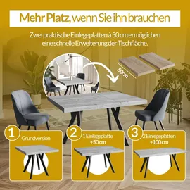alpi möbel Rico 120 x 77 x 120 cm Lancelot
