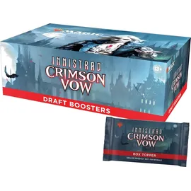Wizards of the Coast Magic the Gathering Innistrad: Crimson Vow Draft Booster Display englisch