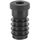 GAH Alberts Gewindestopfen 20 mm M8 4 Stück schwarz Kunststoff