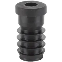 GAH Alberts Gewindestopfen 20 mm M8 4 Stück schwarz Kunststoff