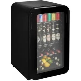 Hanseatic HBC115ERBH Getränkekühlschrank (115 l, 835 mm hoch, Schwarz)