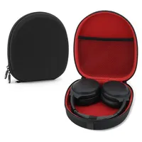 Linkidea Kopfhörer-Tragetasche kompatibel mit Bose 700, QC45, QuietComfort 35, QC25, QC2, Ersatz-Hartschalen-Reisetasche mit Kabel, Ladegerät-Aufbewahrung (schwarz)