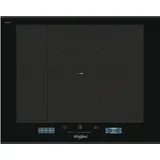 Whirlpool SMP 658C/BT/IXL, Schwarz, Integriert, 65 cm, Zonen-Induktionskochfeld, 4 Zone(n)