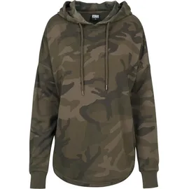 URBAN CLASSICS Camo Sweatshirt Green Camouflage S