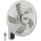 Sealey Wand-Ventilator mit Fernbedienung, 230V - SWF16WR 230W, 240V