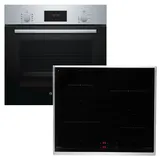 Bosch Herdset Einbau-Backofen mit Gorenje Induktionskochfeld